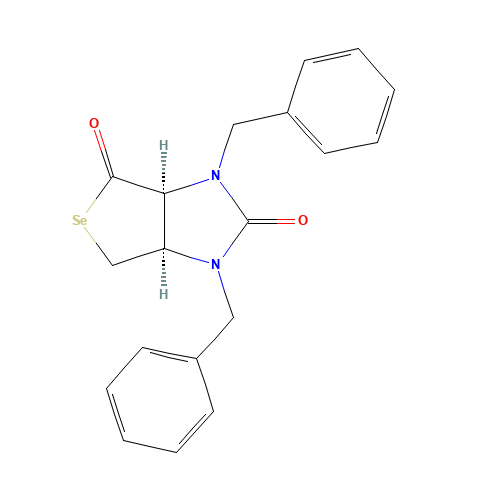 (3aS,4aR)-1,3-Dibenzyldihydro-1H-selenolo[3,4-d]imidazole-2,4-(3H,3aH)dione (CAS: 61253-80-3) - Related Chemical Product