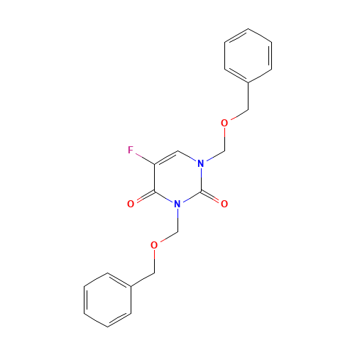 1,3-Di(benzyloxymethyl)-5-fluorouracil (CAS: 75500-03-7) - Related Chemical Product