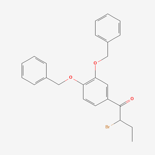 rac 1-[3,4-(Dibenzyloxy)phenyl]-2-bromo-1-butanone (CAS: 24538-60-1) - Related Chemical Product