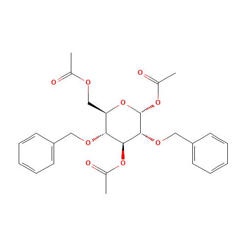 2,4-Di-O-benzyl-1,3,6-tri-O-acetyl-a-D-glucopyranose (CAS: 79414-66-7) - Related Chemical Product