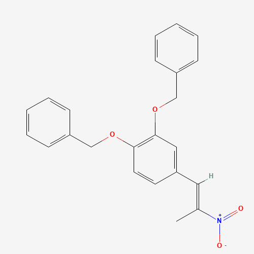 1-(3,4-Dibenzyloxyphenyl)-2-nitropropene (CAS: 62932-96-1) - Related Chemical Product