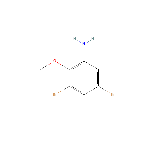 3,5-Dibromo-o-anisidine (CAS: 79893-40-6) - Related Chemical Product