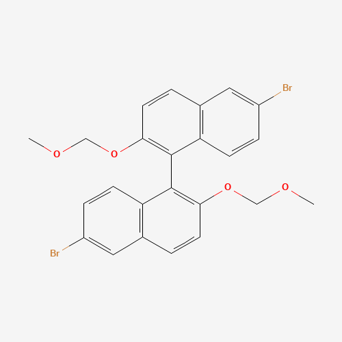 (R)-6,6'-Dibromo-2,2'-bis(methoxymethoxy)-1,1'-binaphthyl (CAS: 179866-74-1) - Related Chemical Product