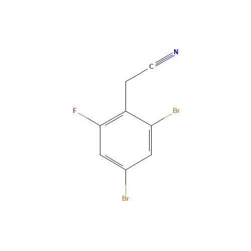 2,4-Dibromo-6-fluorophenylacetonitrile (CAS: 497181-24-5) - Related Chemical Product
