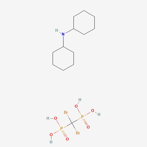 Dibromomethylene Bisphosphonic Acid Tri(dicyclohexylammonium Salt) (CAS: 121151-61-9) - Related Chemical Product