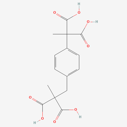 2-[4-(1,1-Dicarboethoxy)benzyl]-2-methyl Malonic Acid (CAS: 189287-73-8) - Related Chemical Product