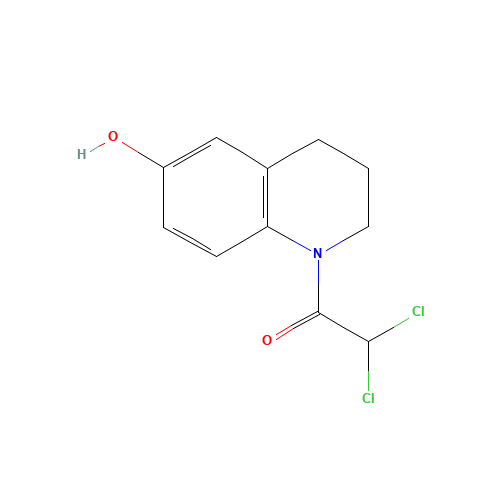 1-(Dichloroacetyl)-1,2,3,4-tetrahydro-6-quinolinol (CAS: 62265-67-2) - Related Chemical Product