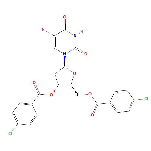 3,5-Di-O-p-chlorobenzoyl a-Floxuridine (CAS: 110558-30-0) - Related Chemical Product
