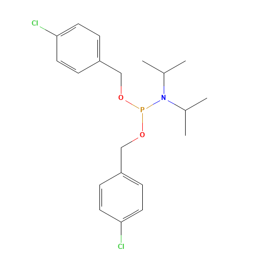 Di-p-chlorobenzyl N,N-Diisopropylphosphoramidite (CAS: 128858-43-5) - Related Chemical Product