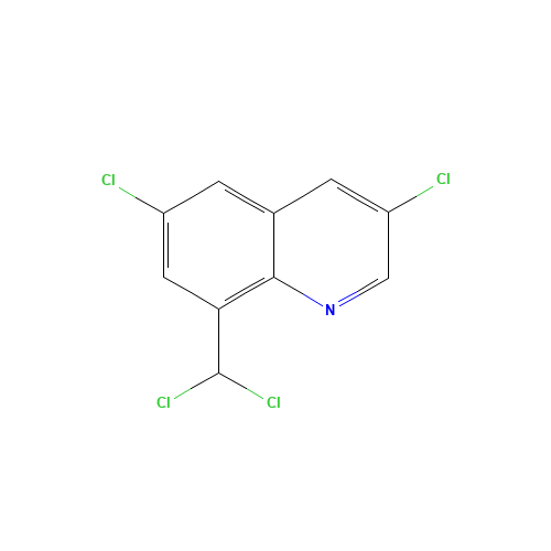 3,6-Dichloro-8-(dichloromethyl)quinoline (CAS: 84087-44-5) - Related Chemical Product