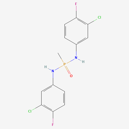 N,N'-Di(3-chloro-4-fluorophenyl)methylphosphonic Diamide (CAS: 647824-32-6) - Related Chemical Product