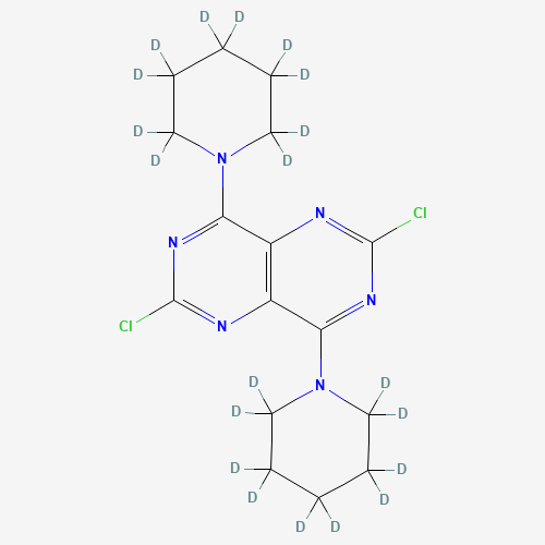 2,6-Dichloro-4,8-(dipiperidino-d20)pyrimido[5,4-d]pyrimidine (CAS: 1189450-21-2) - Related Chemical Product