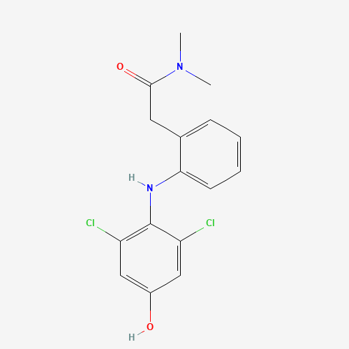 2-[2-(2',6'-Dichloro-4'-hydroxphenylamino)phenyl]-N,N-dimethylacetamide (CAS: 698357-45-8) - Related Chemical Product