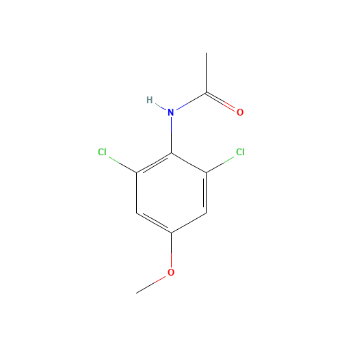 N-(2,6-Dichloro-4-methoxyphenyl)acetamide (CAS: 136099-55-3) - Chemical Structure and Molecular Formula 