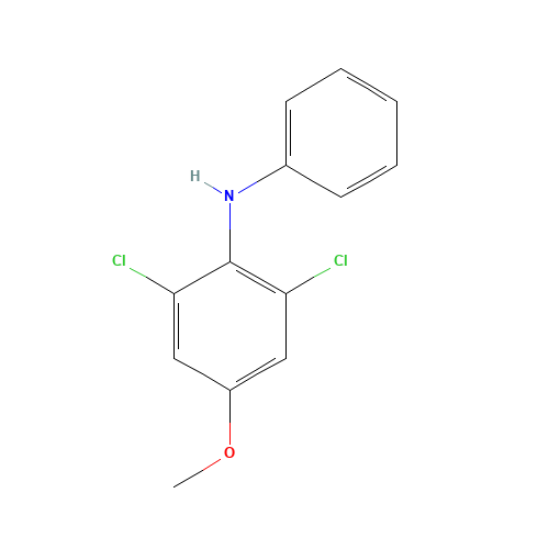 (2,6-Dichloro-4-methoxyphenyl)phenylamine (CAS: 136099-56-4) - Related Chemical Product