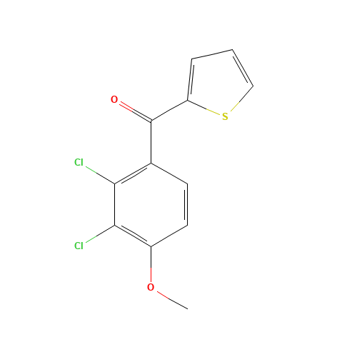 (2,3-Dichloro-4-methoxyphenyl)-2-thienylmethanone (CAS: 40180-05-0) - Related Chemical Product
