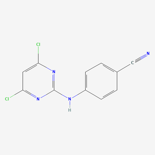 4-[(4,6-Dichloro-2-pyrimidinyl)amino]benzonitrile (CAS: 329187-59-9) - Related Chemical Product
