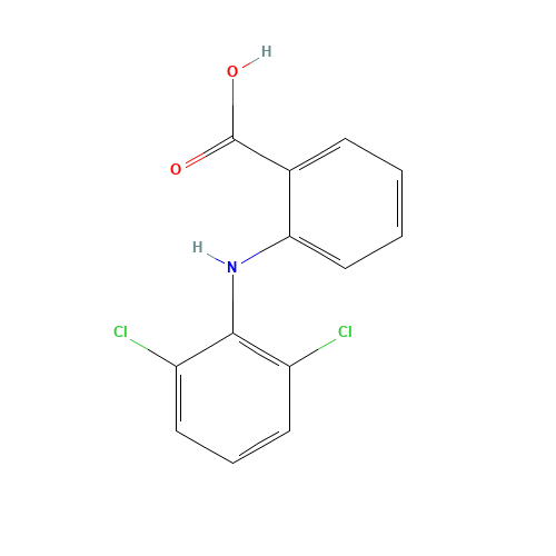 Diclofenac Carboxylic Acid (Diclofenac Metabolite) (CAS: 13625-57-5) - Related Chemical Product