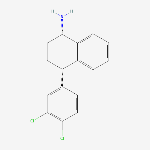 cis-4-(3,4-Dichlorophenyl)-1,2,3,4-tetrahydro-N-boc-1-naphthalenamine (CAS: 91797-58-9) - Related Chemical Product