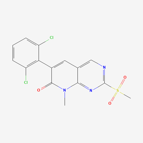6-(2,6-Dichlorophenyl)-8-methyl-2-methylsulfonyl-8H-pyrido[2,3-d]pyrimidin-7-one (CAS: 185039-48-9) - Related Chemical Product
