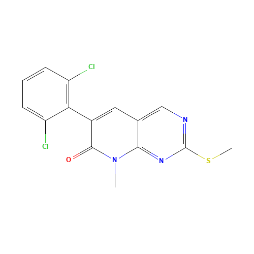 6-(2,6-Dichlorophenyl)-8-methyl-2-(methylthio)pyrido[2,3-d]pyrimidin-7(8H)-one (CAS: 185039-46-7) - Related Chemical Product