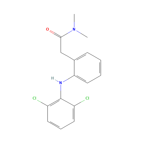 2-[(2,6-Dichlorophenyl)amino]-N,N-dimethylbenzeneacetamide (CAS: 21789-06-0) - Related Chemical Product