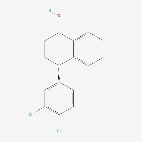 (S)-4-(3,4-Dichlorophenyl)-1,2,3,4-tetrahydro-1-naphthalenol (Mixture of Diastereomers) (CAS: 374777-87-4) - Related Chemical Product