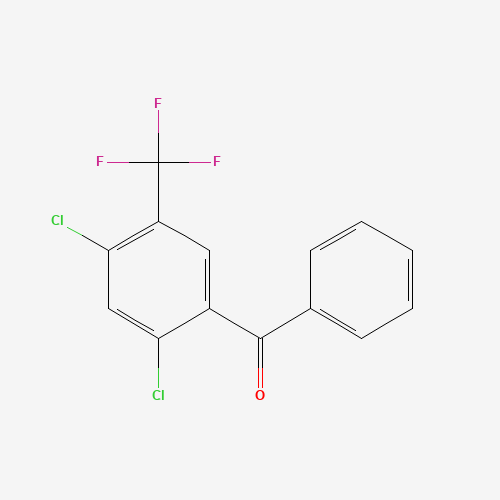 2,4-Dichloro-5-(trifluoromethyl)benzophenone (CAS: 95998-69-9) - Related Chemical Product