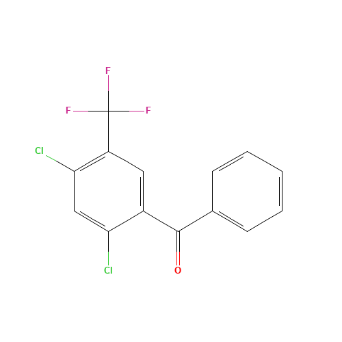 2,4-Dichloro-5-(trifluoromethyl)benzophenone (CAS: 95998-69-9) - Related Chemical Product