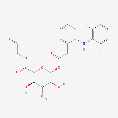 Diclofenac Acyl-b-D-glucuronide Allyl Ester (CAS: 698358-10-0) - Related Chemical Product