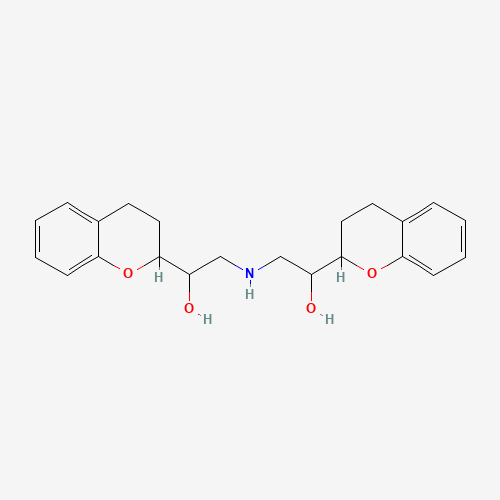Didefluoro Nebivolol (CAS: 129101-33-3) - Chemical Structure and Molecular Formula 