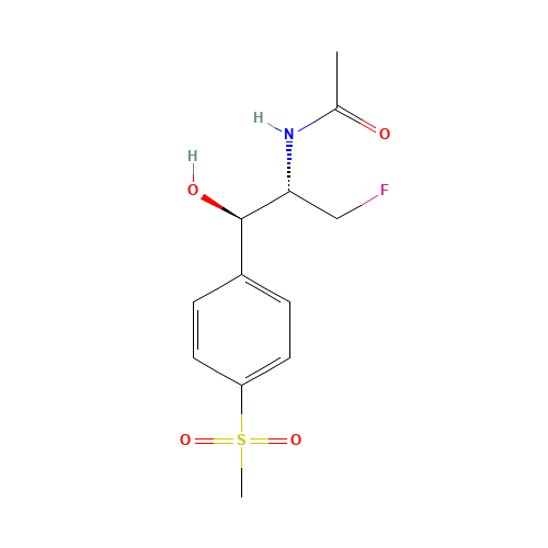 Dideschloro Florfenicol (CAS: 138872-76-1) - Chemical Structure and Molecular Formula 