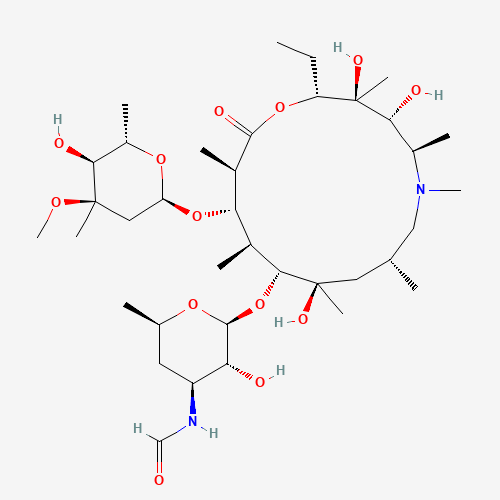 3'-N,N-Di(desmethyl)-3'-N-formyl Azithromycin (CAS: 765927-71-7) - Related Chemical Product