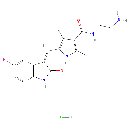 N,N-Didesethyl Sunitinib Hydrochloride (CAS: 1217216-61-9) - Related Chemical Product