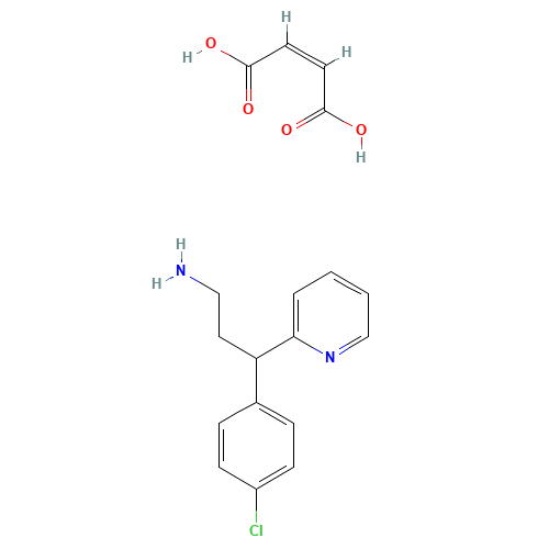 Didesmethyl Chlorpheniramine Maleate Salt (CAS: 23052-94-0) - Related Chemical Product