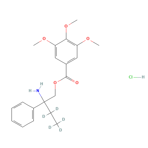 N,N-Didesmethyl Trimebutine-d5 Hydrochloride (CAS: 1189893-33-1) - Related Chemical Product