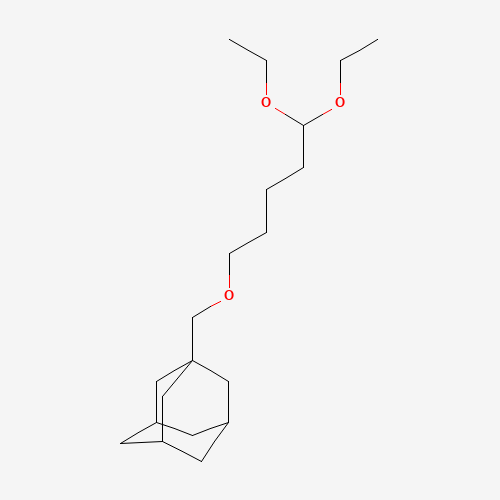 1-(5,5-Diethoxypentyloxymethyl)adamantane (CAS: 202577-30-8) - Related Chemical Product