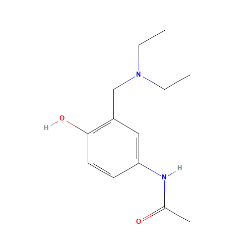 3-Diethylamino Acetaminophen (CAS: 121-78-8) - Related Chemical Product