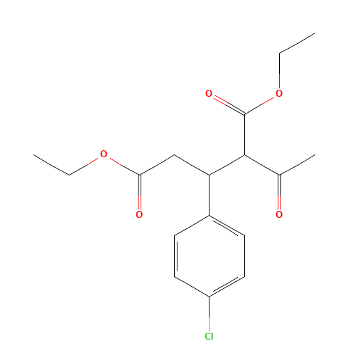 Diethyl 2-Aceto-3-(4-chlorophenyl)glutarate (CAS: 1076199-96-6) - Related Chemical Product