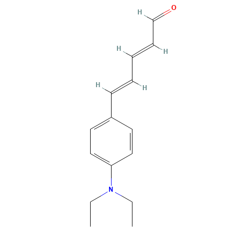 (E,E)-5-[4-(Diethylamino)phenyl]penta-2,4-dienal (CAS: 868161-59-5) - Related Chemical Product