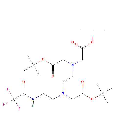 Diethylenetriaminetriacetic Acid Trifluoroacetamide Tri(tert-butyl Ester) (CAS: 180152-84-5) - Related Chemical Product