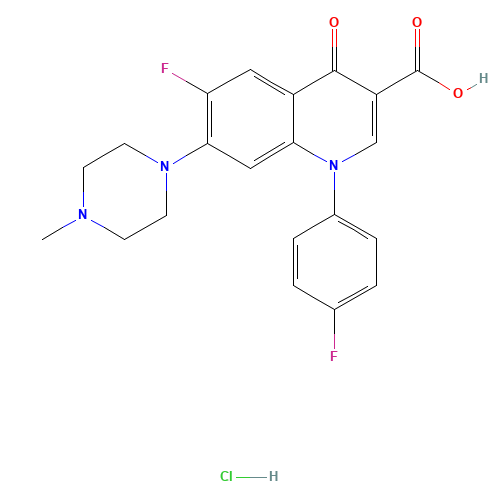 Difloxacin Hydrochloride Salt (CAS: 91296-86-5) - Related Chemical Product