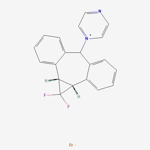 1,1-Difluorocyclopropane-1-dibenzosuberyl Pyrazinium Bromide (CAS: 312905-15-0) - Related Chemical Product
