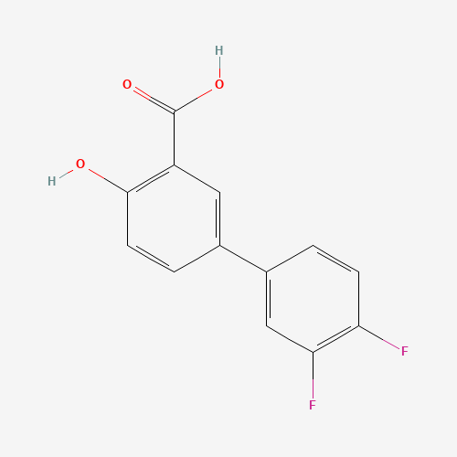 3',4'-Difluoro-4-hydroxy-[1,1'-biphenyl]-3-carboxylic Acid (CAS: 887576-75-2) - Related Chemical Product