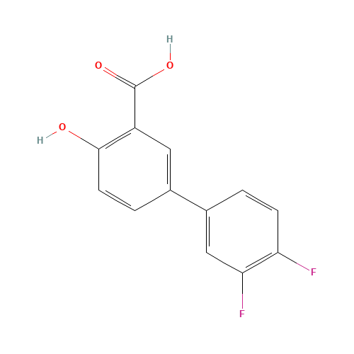 3',4'-Difluoro-4-hydroxy-[1,1'-biphenyl]-3-carboxylic Acid (CAS: 887576-75-2) - Related Chemical Product
