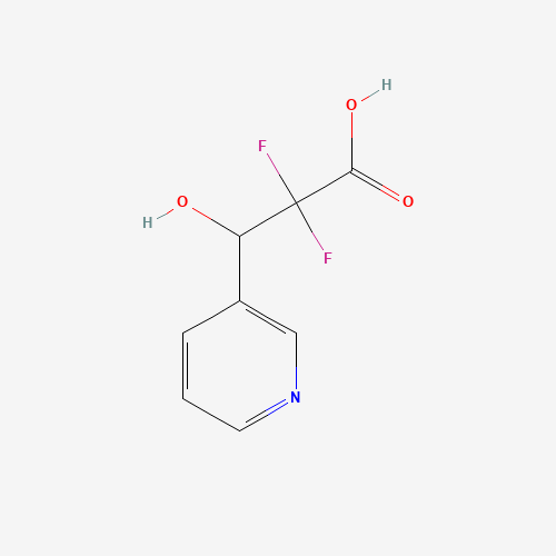 2,2-Difluoro-3-hydroxy-(3-pyridyl)propionic Acid (CAS: 887354-54-3) - Related Chemical Product