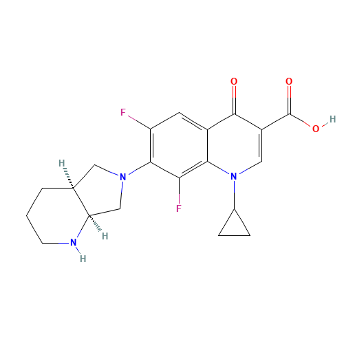 8-Desmethoxy-8-fluoro Moxifloxacin (CAS: 151213-15-9) - Related Chemical Product