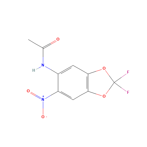 N-(2,2-Difluoro-6-nitro-benzo[1,3]dioxol-5-yl)acetamide (CAS: 1736-66-9) - Related Chemical Product