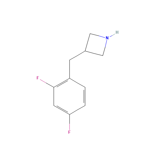 3-[(2,4-Difluorophenyl)methyl]azetidine (CAS: 937625-45-1) - Related Chemical Product