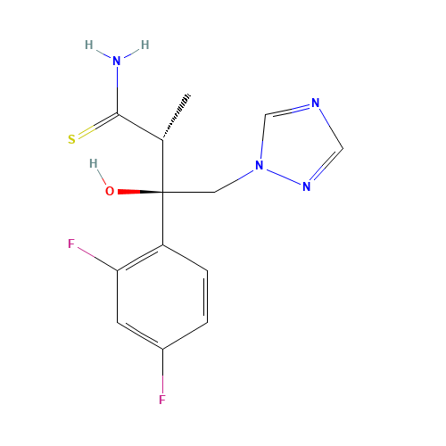 (aR,bR)-b-(2,4-Difluorophenyl)-b-hydroxy-a-methyl-1H-1,2,4-triazole-1-butanethioamide (CAS: 170863-34-0) - Related Chemical Product